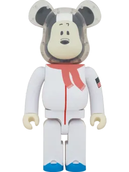 BE@RBRICK figure: Astronaut Snoopy