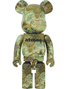 BE@RBRICK figure: atmos AGED MAP