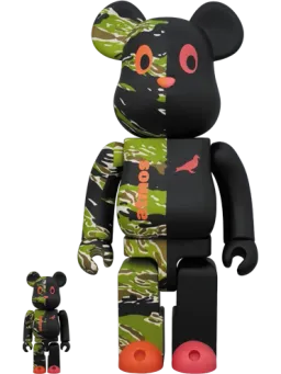 BE@RBRICK figure: × atmos × STAPLE #2