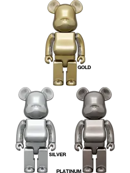 BE@RBRICK figure: AUDIO CHROME Portable Bluetooth(R) Speaker