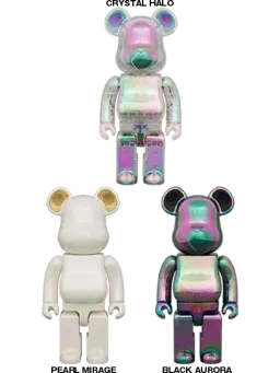 BE@RBRICK figure: Audio Iridescent Portable Bluetooth Speaker
