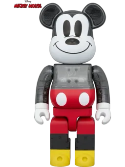 BE@RBRICK figure: AUDIO Portable Bluetooth(R) Speaker MICKEY MOUSE