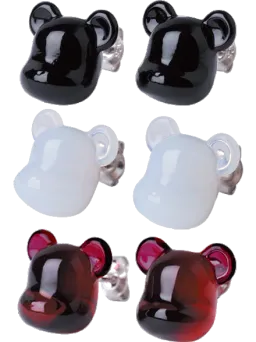 BE@RBRICK figure: Baccarat Earrings