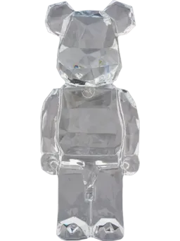 BE@RBRICK figure: Baccarat x Fragment Design Polygon Standing