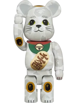 BE@RBRICK figure: BAPE x Maneki Neko & Daruma 2-Pack