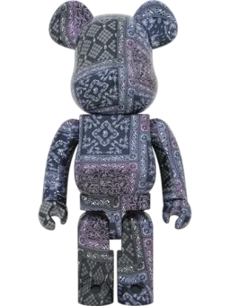 BE@RBRICK figure: Black Bandana