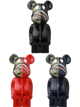 BE@RBRICK figure: Bape(r) Fragrance Diffuser Black/Red/Navy