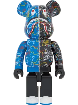 BE@RBRICK figure: Be@rbrick Line Camo Shark