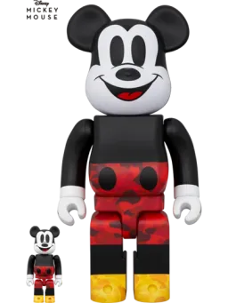 BE@RBRICK figure: BAPE(R) MICKEY MOUSE COLOR Ver.
