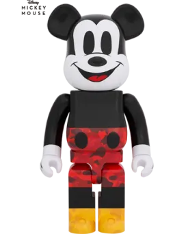 BE@RBRICK figure: BAPE(R) MICKEY MOUSE COLOR Ver.