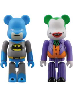 BE@RBRICK figure: Batman & Joker