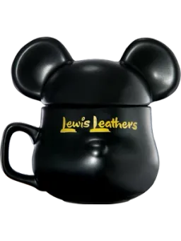 BE@RBRICK figure: Lewis Leathers Mug