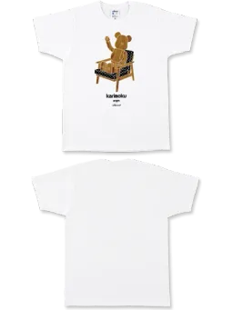 BE@RBRICK figure: Karimoku Chair White Dot