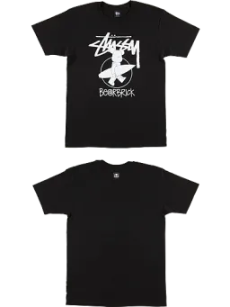 BE@RBRICK figure: Stussy Surfbear T-Shirt Black