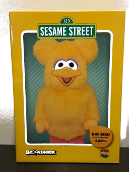 BE@RBRICK figure: Bearbrick Big Bird Figure by Medicom Toys