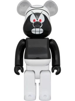BE@RBRICK figure: Black Smurf