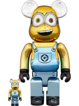 BE@RBRICK figure: BOB Chrome Ver.