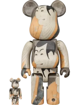 BE@RBRICK figure: Boston Museum 東洲斎写楽「市川鰕蔵の竹村定之進」