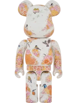 BE@RBRICK figure: 九谷BE@RBRICK 花鳥風雅 BWWT3