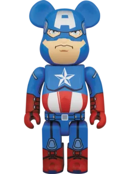 BE@RBRICK figure: Captain America