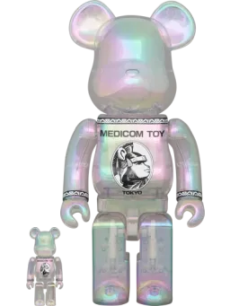 BE@RBRICK figure: CENTURION CLEAR CHROME Ver.