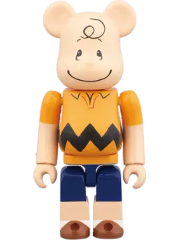 BE@RBRICK figure: Charlie Brown