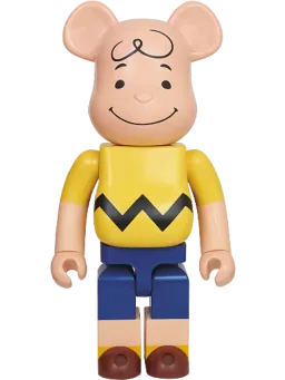 BE@RBRICK figure: Charlie Brown