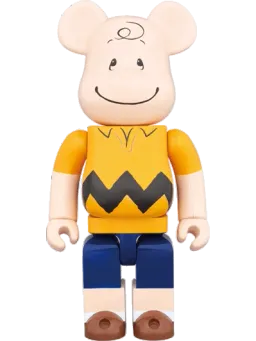 BE@RBRICK figure: Charlie Brown