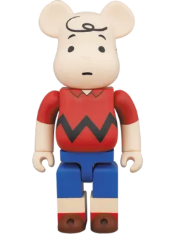 BE@RBRICK figure: Charlie Brown