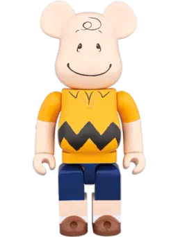 BE@RBRICK figure: Charlie Brown