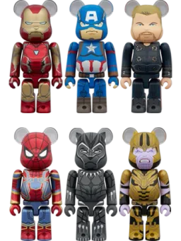 BE@RBRICK figure: Chase Marvel Infinity Saga