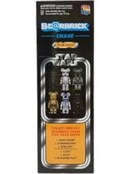 BE@RBRICK figure: Chase Star Wars Sealed Case (12 Blind Box)