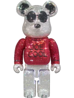 BE@RBRICK figure: CRYSTAL DECORATE JOE COOL 《Planned to be shipped in late December 2025 / Order period is until July 23》