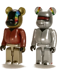 BE@RBRICK figure: Daft Punk