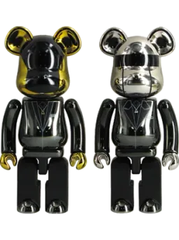 BE@RBRICK figure: Chogokin Daft Punk (Random Access Memories Ver.) 2-Pack