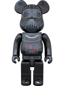 BE@RBRICK figure: DARTH VADER(TM) CHROME Ver.