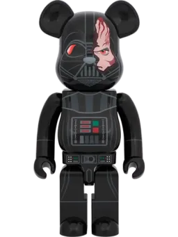 BE@RBRICK figure: DARTH VADER(TM) DAMAGE Ver. (OBI-WAN KENOBI Ver.)