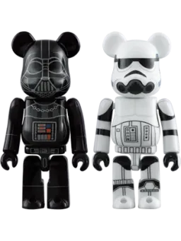 BE@RBRICK figure: Darth Vader & Stormtrooper 2-Pack
