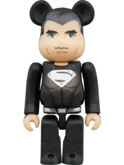 BE@RBRICK figure: DC Exhibition Limited 1,000 - Justice League: Zack Snyder Cut Blu-ray Set w/ Superman Black Suit Ver.