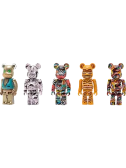 BE@RBRICK figure: DesignerCon Artist Series 4 (Doktor A, Bobby Hundreds, Nina Palomba, Shag and Hannah Webb) (Set of 5)
