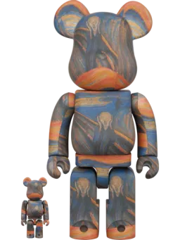 BE@RBRICK figure: Edvard Munch "Scream"