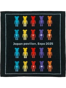 BE@RBRICK figure: Osaka Kansai Expo Towel Handkerchief (Element)