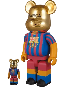 BE@RBRICK figure: FC Barcelona 05-06 Champion
