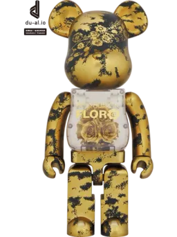 BE@RBRICK figure: Flor@ Gold