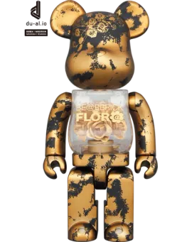BE@RBRICK figure: Flor@ Gold
