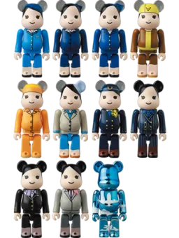 BE@RBRICK figure: ANA 70th Anniversary Uniform Collection