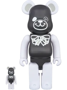 BE@RBRICK figure: FREEMASONRY × fragmentdesign & BLACK