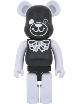 BE@RBRICK figure: FREEMASONRY × fragmentdesign BLACK