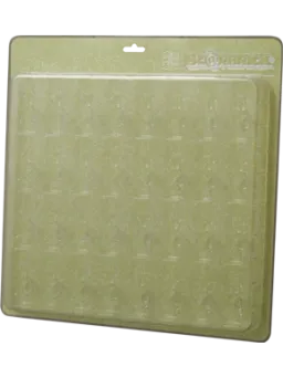 BE@RBRICK figure: Rei Ayanami Glow-in-Dark Display Board