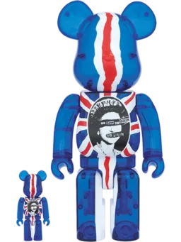 BE@RBRICK figure: God Save The Queen Clear Ver.